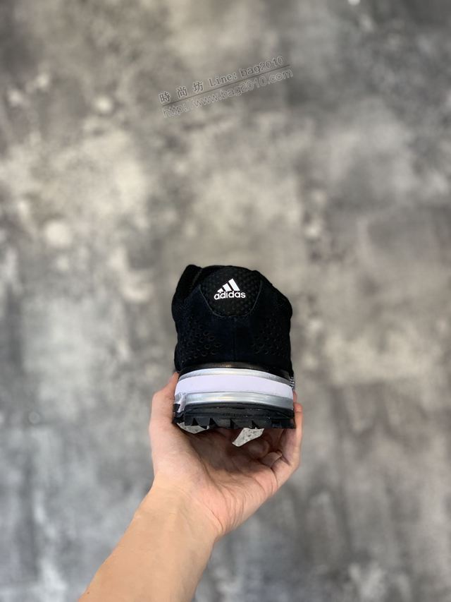 Adidas鞋 阿迪達斯秋冬新品 馬拉松 豬巴加厚網 休閒運動慢跑鞋 男女同款  hdx13284